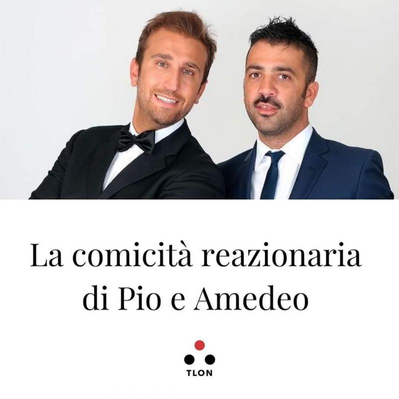 La comicità relazionarla di Pio e Amedeo