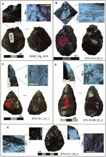 The tool that dates back the appearance of man by 85 thousand years