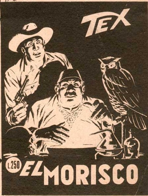 Tex Nr. 101: El Morisco front cover (Italian).