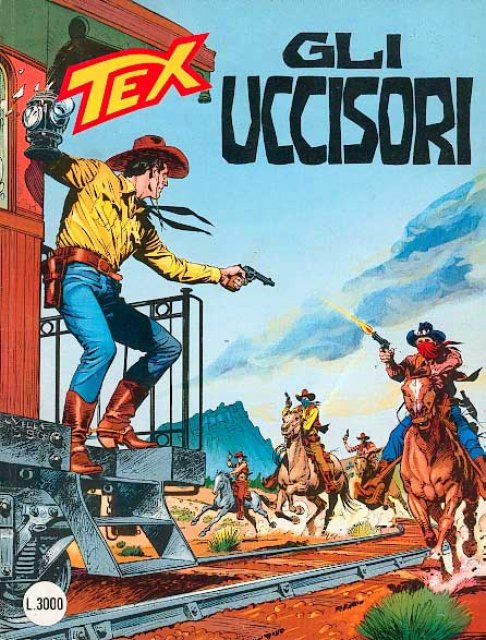 Tex Nr. 430: Gli uccisori front cover (Italian).