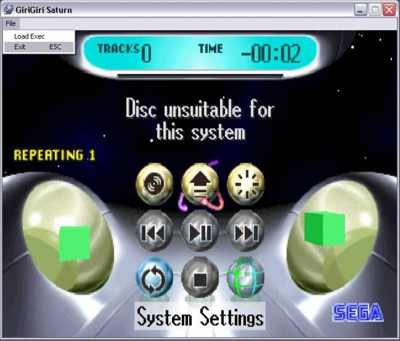 Tutorial para o emulador de Sega Saturn: Giri Giri Hack