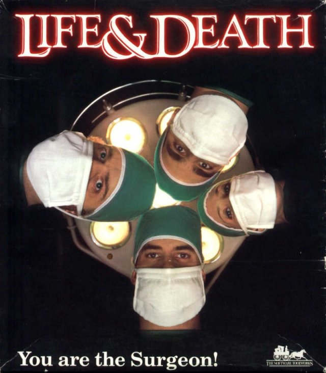 Life & Death MS-DOS front cover.