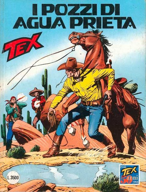 Tex Nr. 453: I pozzi di Agua Prieta front cover (Italian).