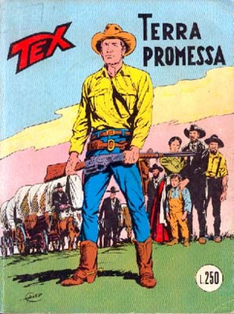 Tex Nr. 146: Terra promessa front cover (Italian).