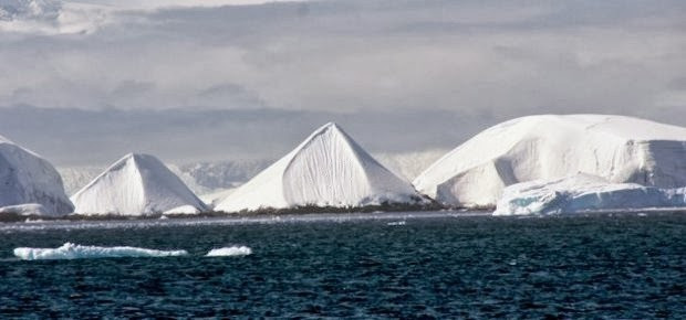 Possible Pyramids at the South Pole? Intriguing Photographs in Antarctica