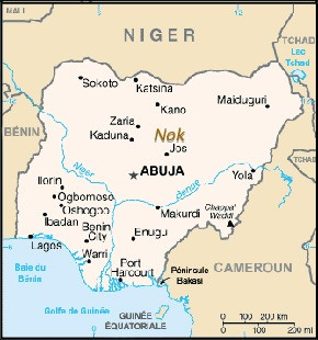 Nigeria map