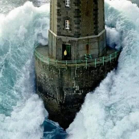 The lighthouse La Jument