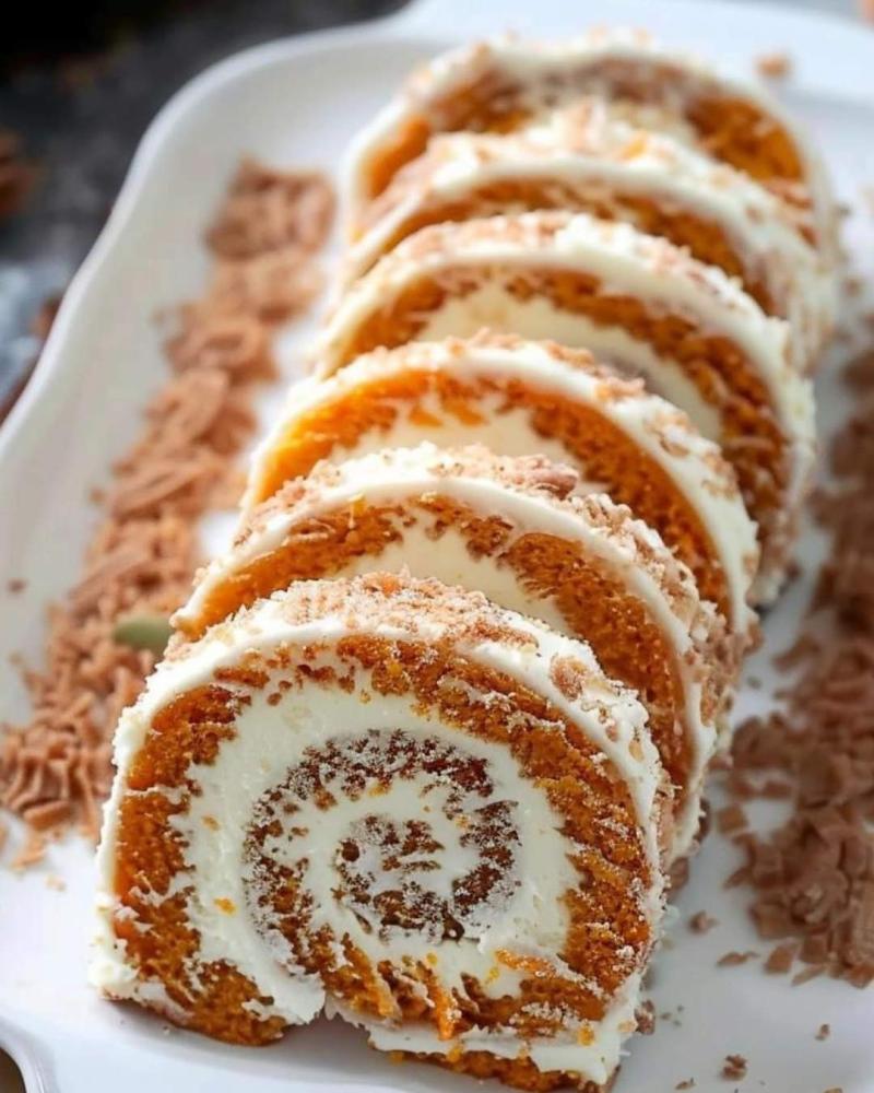 Carrot Cake Roll