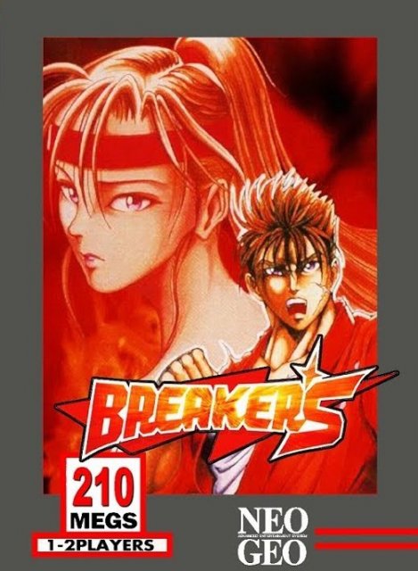 Breakers NeoGeo cover.