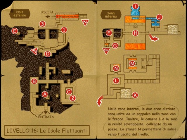 Livello 16: LE ISOLE FLUTTUANTI