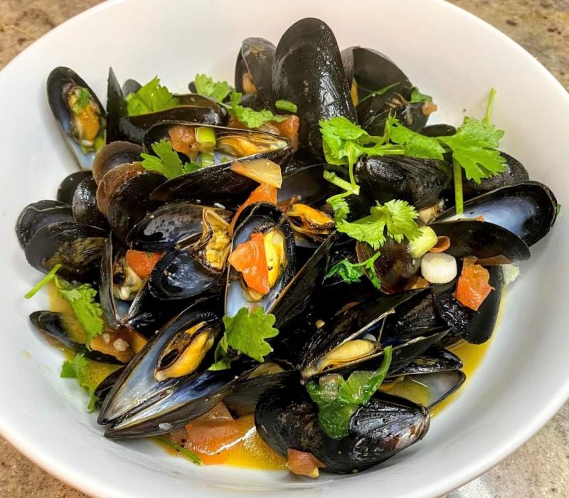 Garlic Butter Mussels