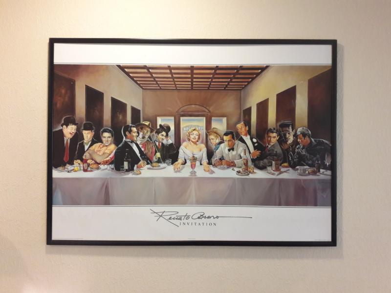 Last Supper by Print Renato Casaro: Invitation of Hollywood