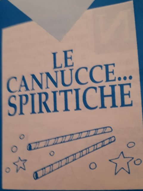 LE CANNUCCE...SPIRITICHE