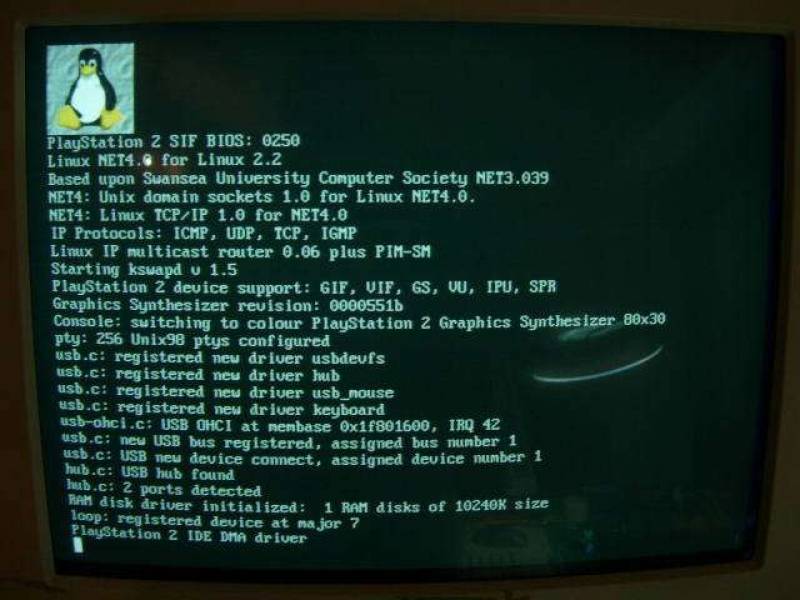 Playstation 2 Linux