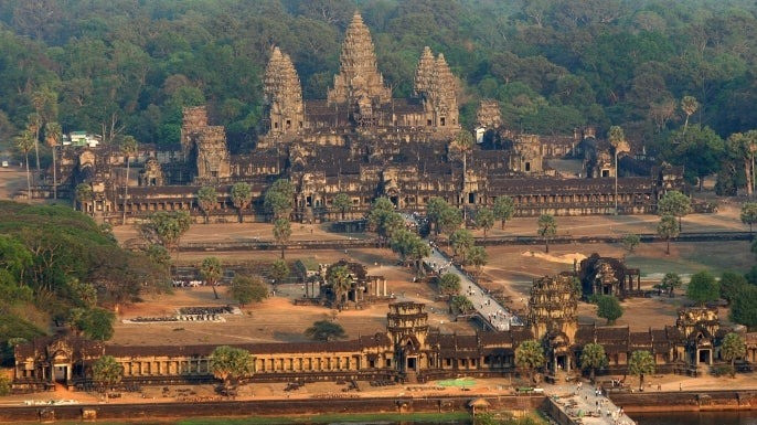 Cambodian complex of Angkor Wat