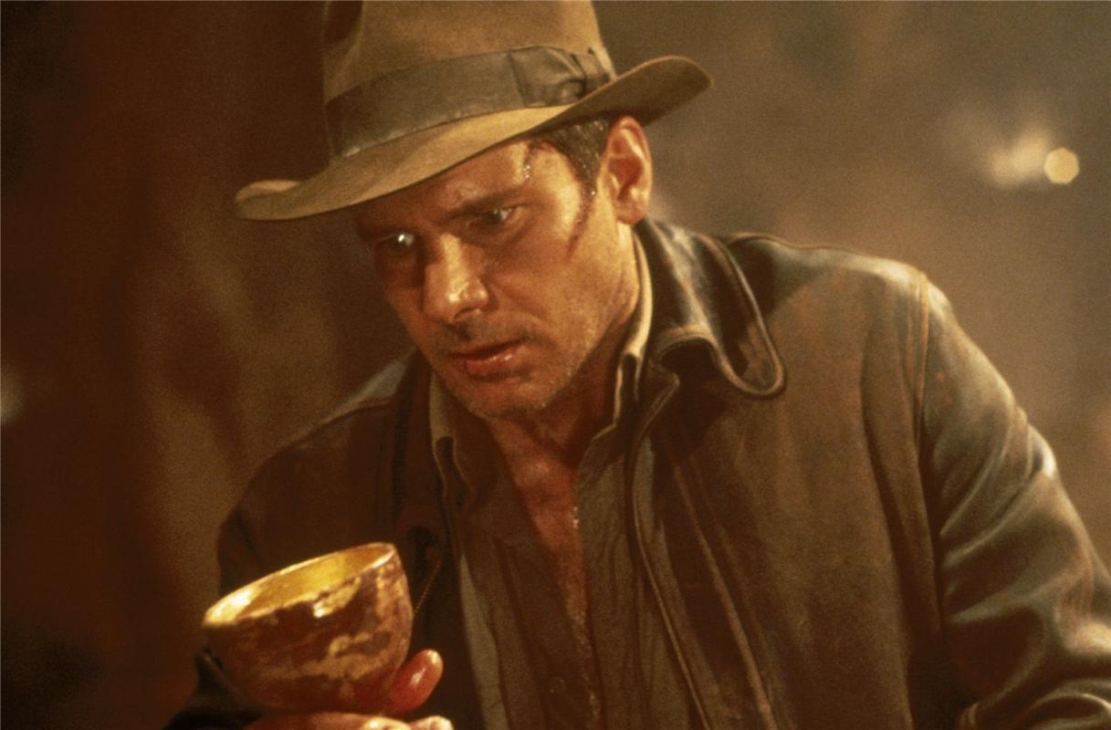 The Holy Grail as it appears in the movie Indiana Jones and the Last Crusade : simply a carpenter's 