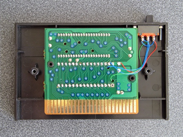 Modifying a Master System cartridge for use with flash ROMs