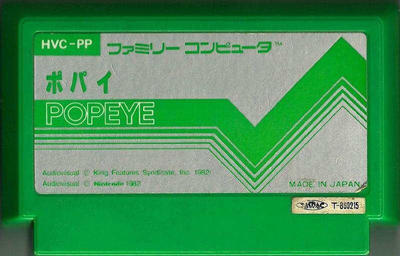 Famicom: Popeye