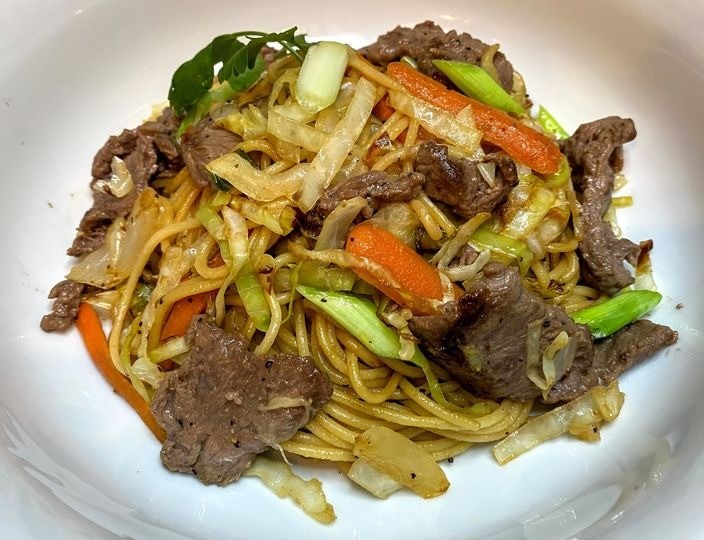 Homemade Beef Lo Mein