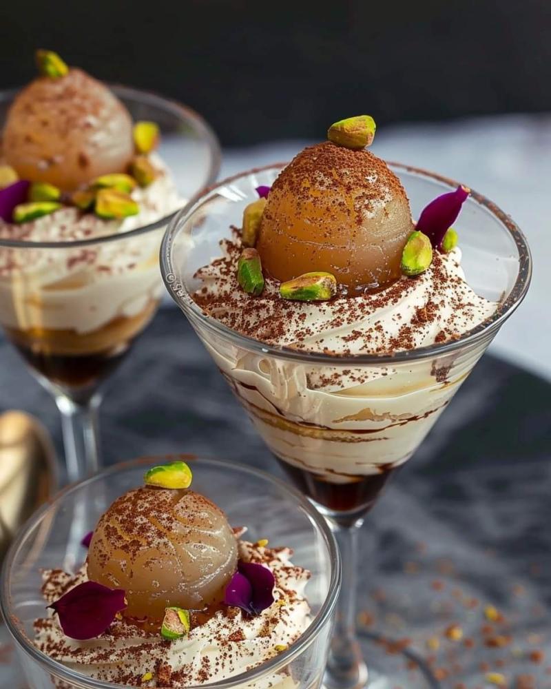 Gulab Jamun Tiramisu 🍮✨