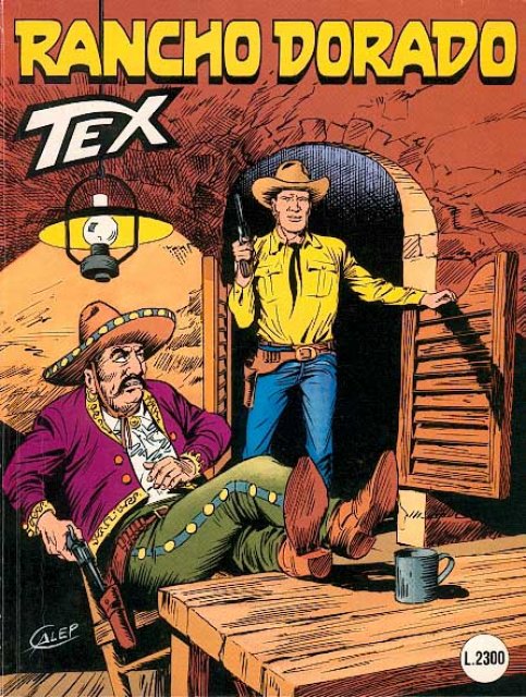 Tex Nr. 376: Rancho Dorado front cover (Italian).