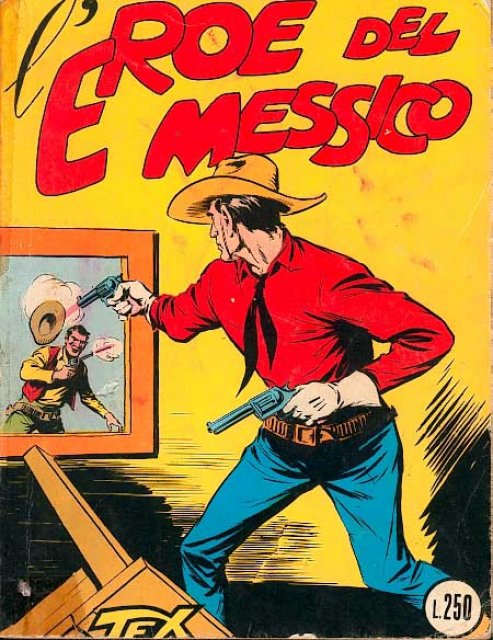 Tex Nr. 004: L'eroe del Messico front cover (Italian).