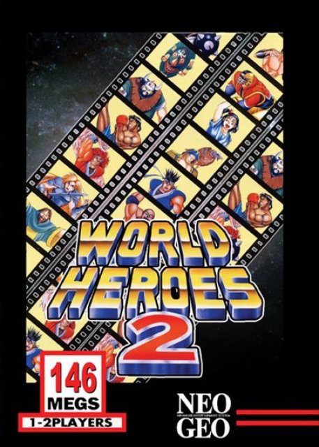 World Heroes 2 NeoGeo cover.