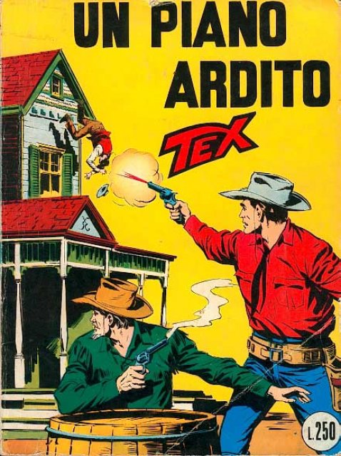 Tex Nr. 020: Un piano ardito front cover (Italian).