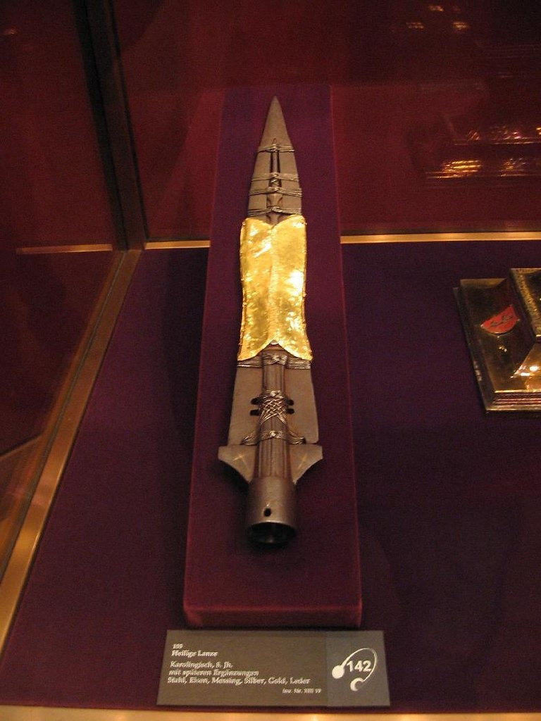 The Heilige Lance of Vienna, considered the Spear of Longinus .