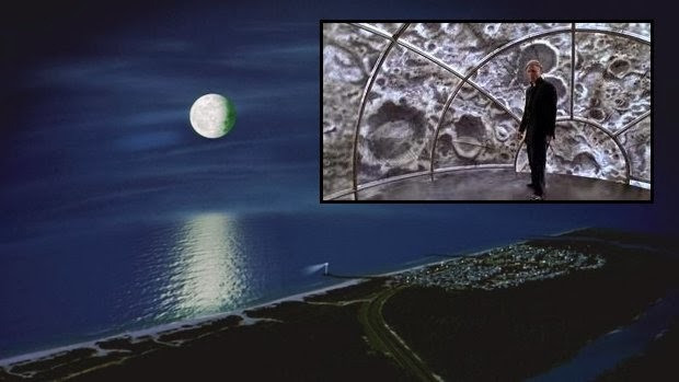 Some think the moon is an artificial satellite! if so, who parked it there?