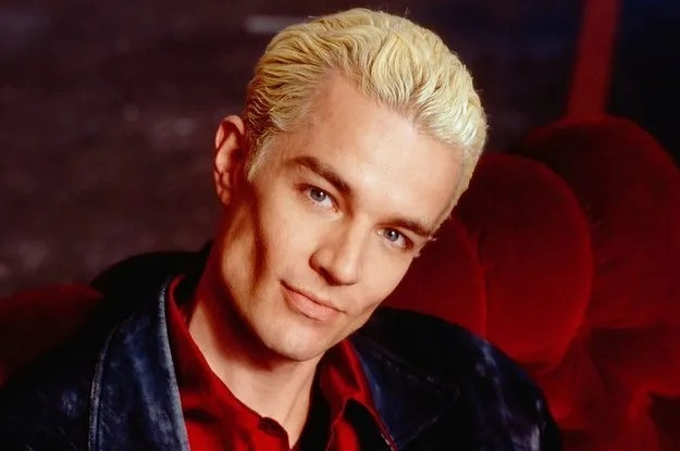 Spike, played by James Marsters, good vampire from the TV series Buffy the Vampire Slayer . In this 