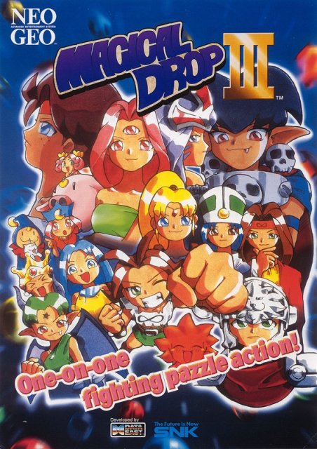 Magical Drop 3 NeoGeo cover.