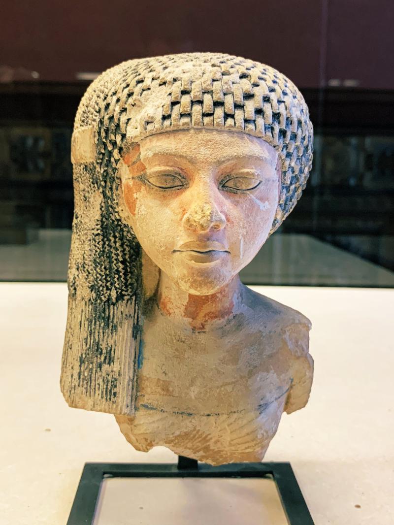 Figurine of Meritaten, Akhenaten's firstborn and for a time the throne after her mother's death. Not