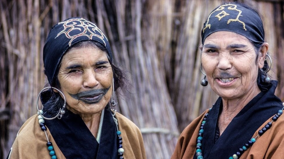 Anthropologically the Ainu are a people of Europoid-Altaic lineage, white skinned and hirsute like W