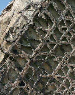 Waffle Rock: geological oddity or remnant of 250 million year old technology?