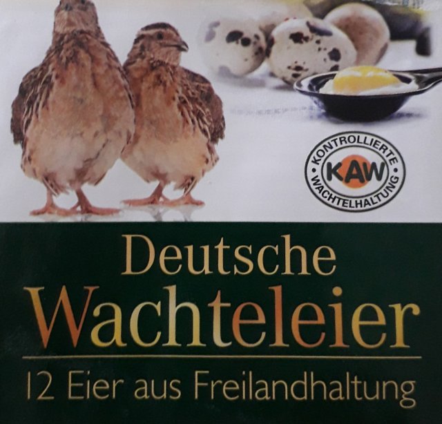 Deutsche Wachteleier