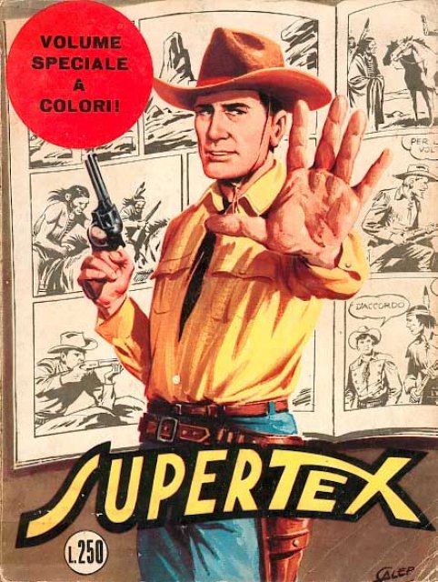 Tex Nr. 099: La sconfitta front cover (Italian).