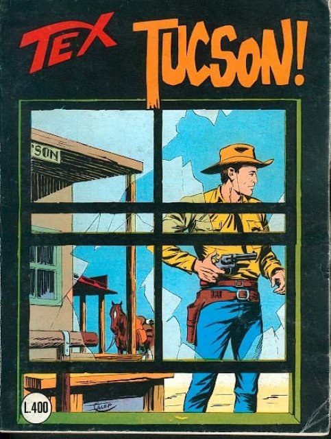 Tex Nr. 211: Tucson! front cover (Italian).