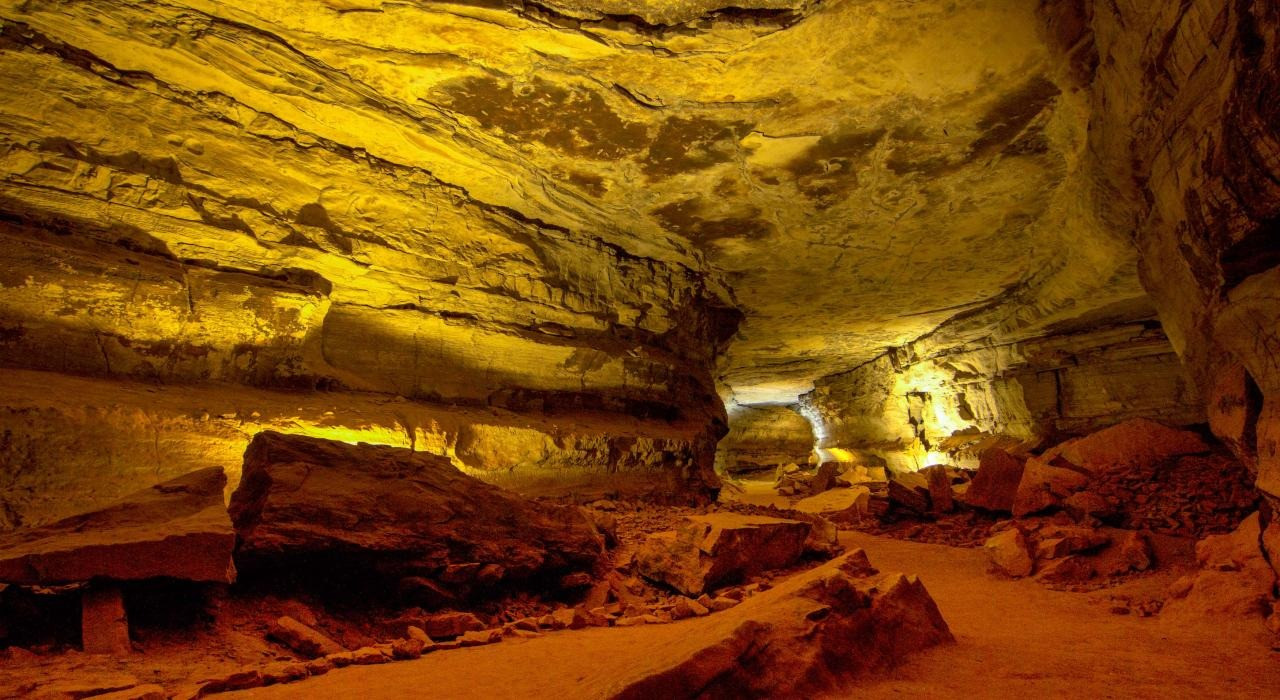 Mammoth Cave in Kentucky is another place mythologically connected by Native Americans to the realm 