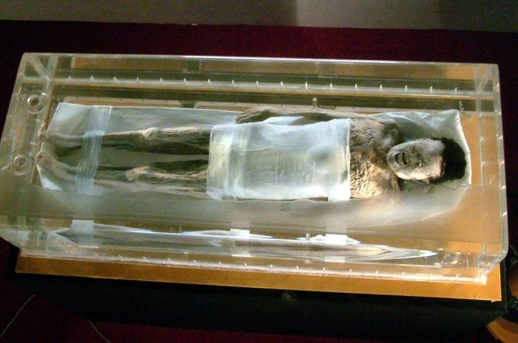 The mummy of Marquise of Tai found in china