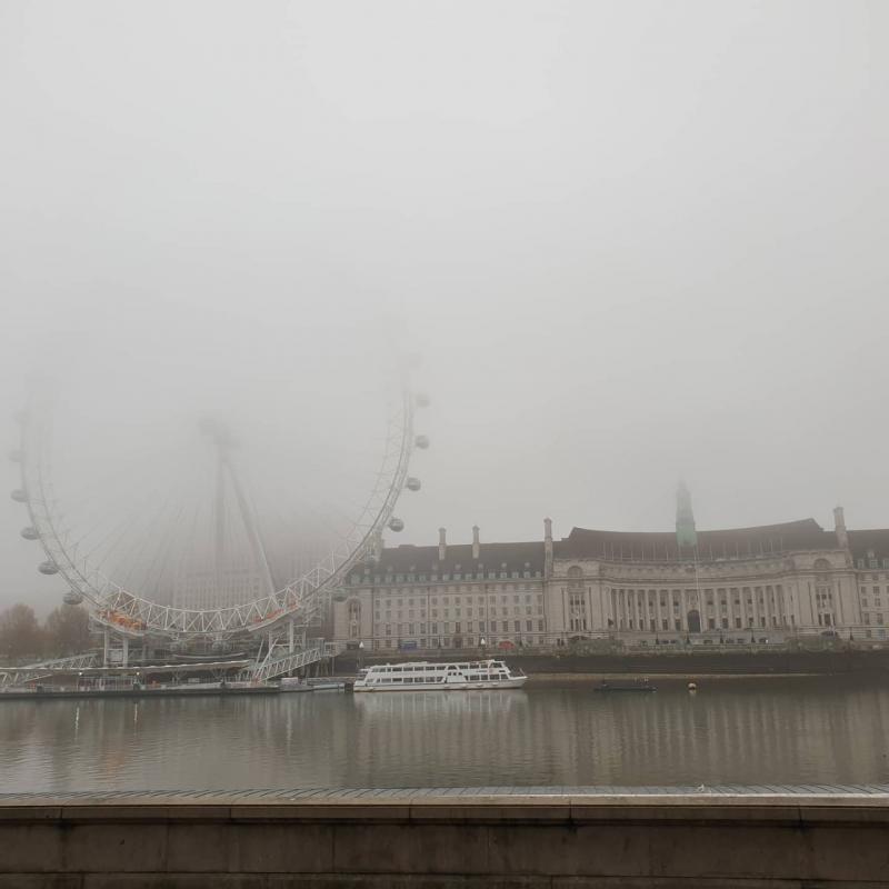 London Eye disappearing 