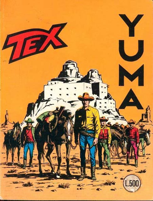 Tex Nr. 087: Yuma front cover (Italian).