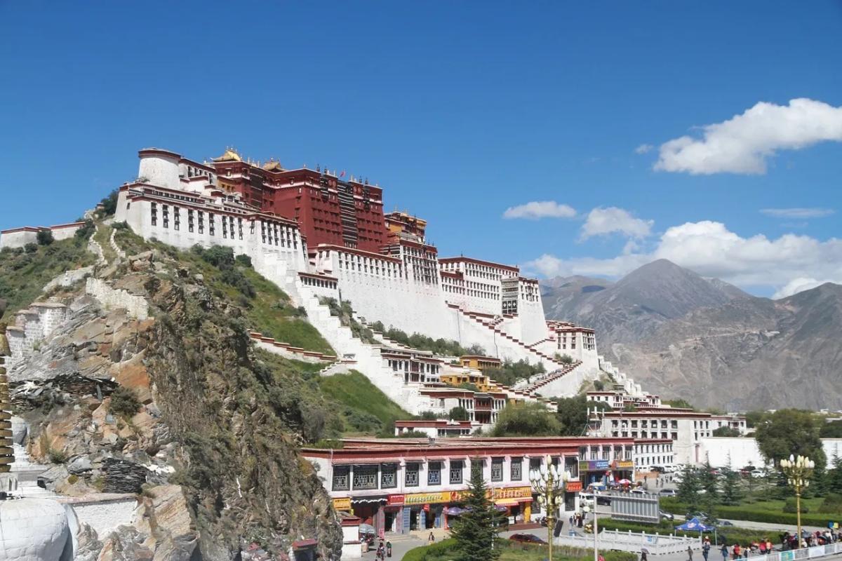 The Potala, the Dalai Lama's palace in Lhasa, Tibet: this sacred fortress also hides a gateway to th
