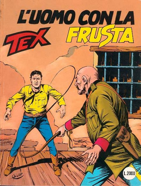 Tex Nr. 365: L'uomo con la frusta front cover (Italian).