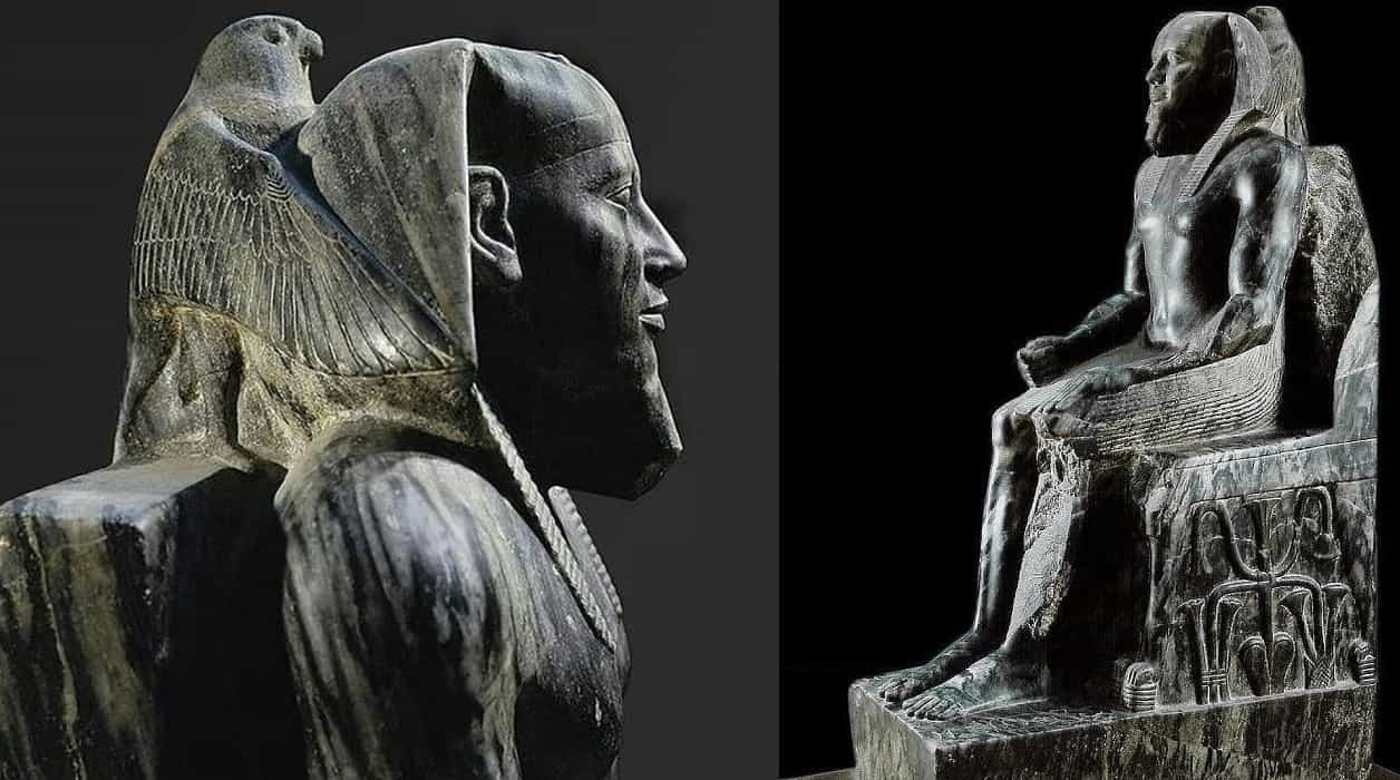 Diorite statue of Pharaoh Chephren