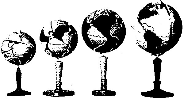 Figure 2 Hilgenberg’s (1933) expanding Earth terrella attributed to being the first small Earth mode