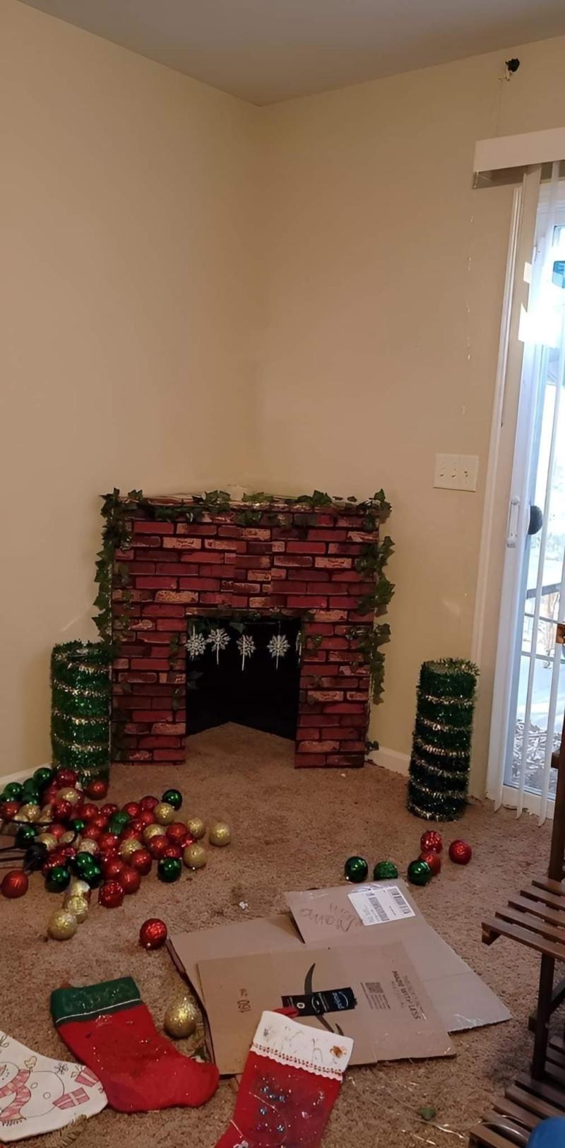 Ideas for homemade fireplace...handcrafts