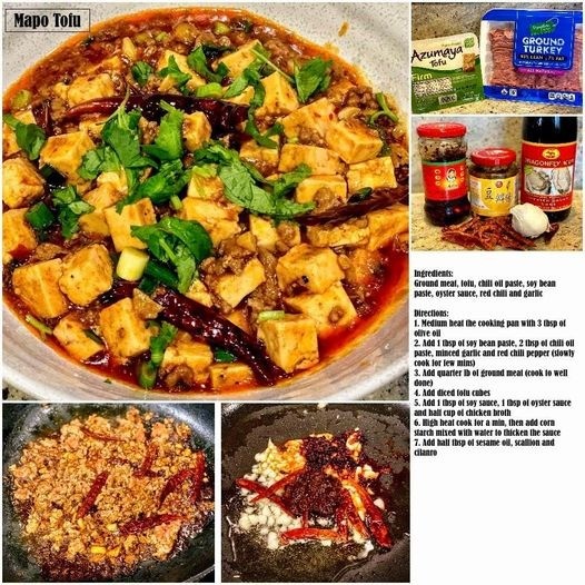 Homemade Mapo Tofu 麻婆豆腐