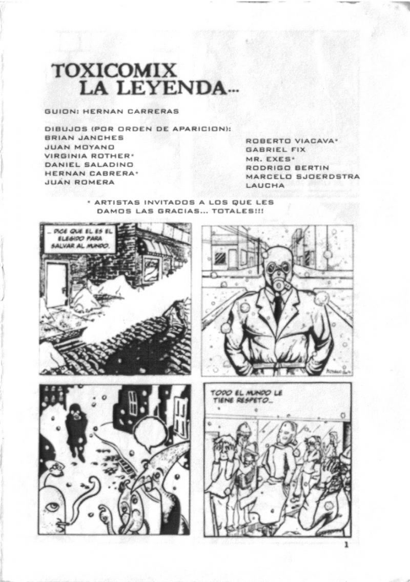 Toxicomix Especial Leyendas