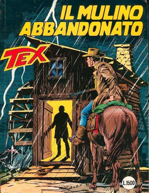 Tex Nr. 328: Il mulino abbandonato front cover (Italian).